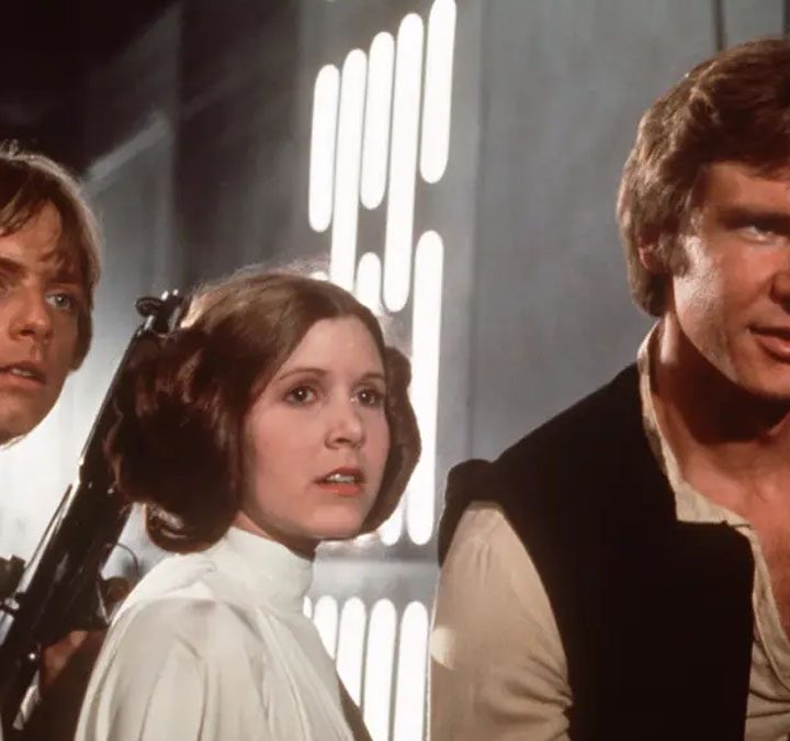 The cast of Star Wars.