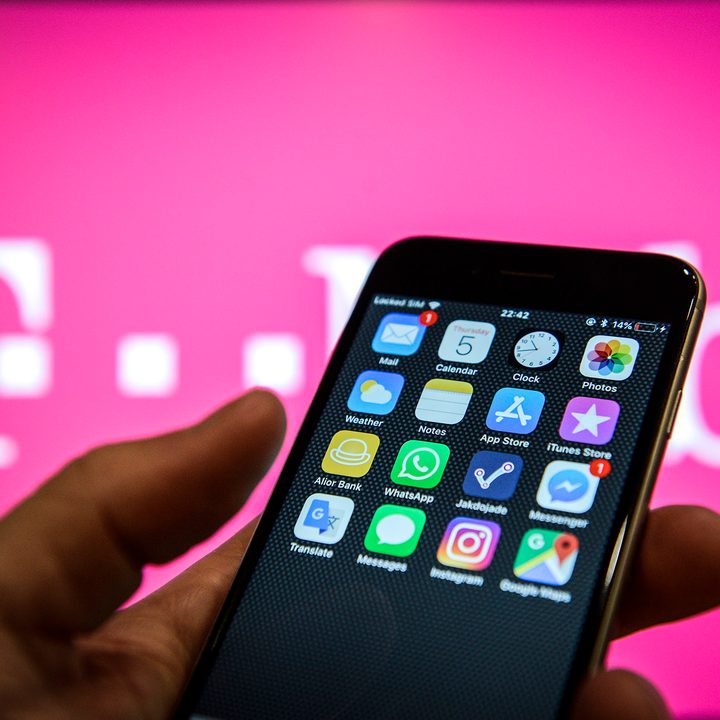 T-Mobile smartphone.