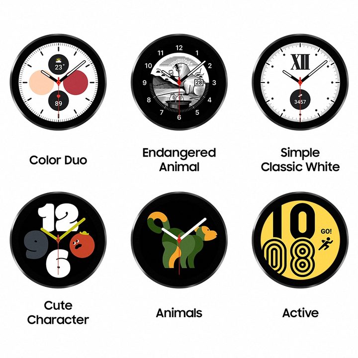 Samsung backports Galaxy Watch 4 watchfaces.