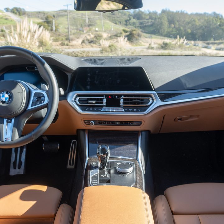 BMW 330e interior