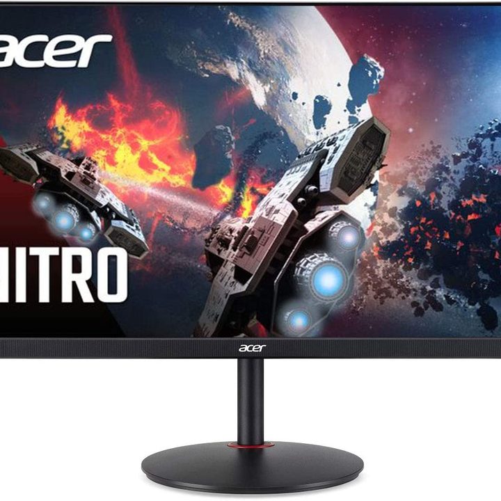 The Acer Nitro XV272U monitor.