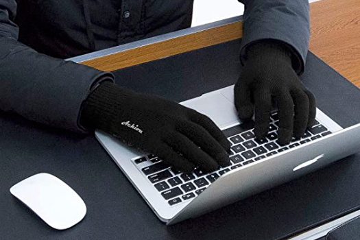 Achiou Winter Knit Gloves.