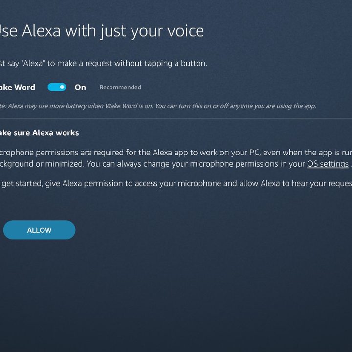 Alexa Wake Word on PC.