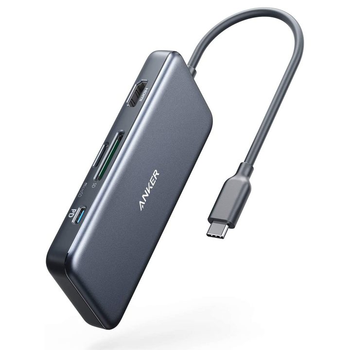 The Anker PowerExpand+ 7-in-1 USB-C Hub Adapter.