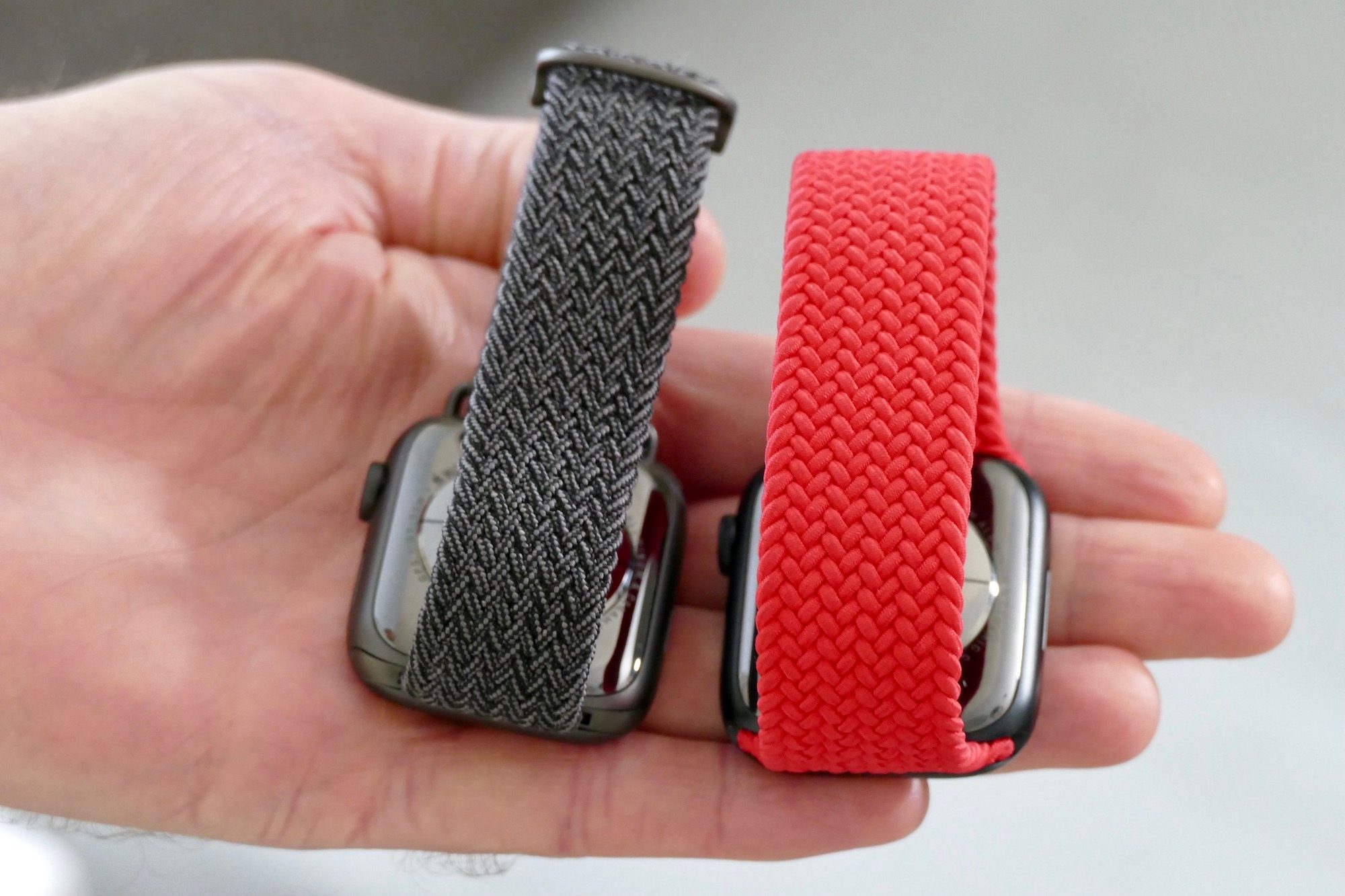 cheap apple watch braided solo loop band comparison strap and veesimi weave