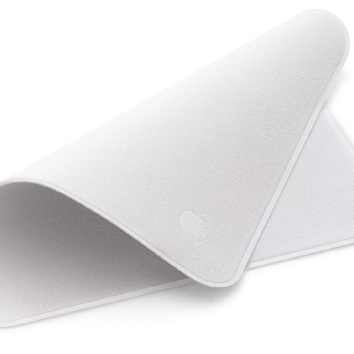 A product image of the Apple polishing cloth against a white background