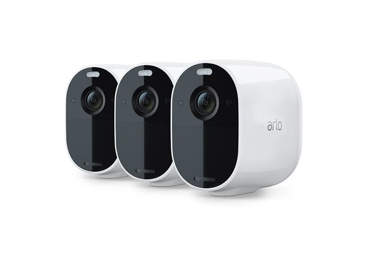 Arlo Essential Spotlight on a white background.