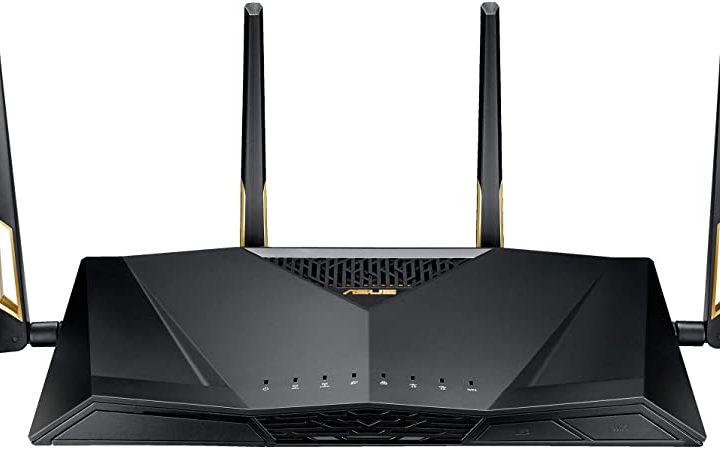 The Asus AX6000 RT-AX88U is a more affordable and less aggressive gaming router.