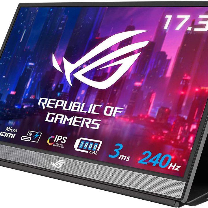 The Asus ROG Strix XG17AHP portable monitor.
