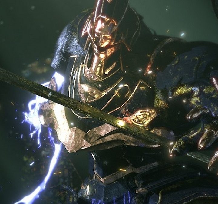 Characters face off in Babylon's Fall.