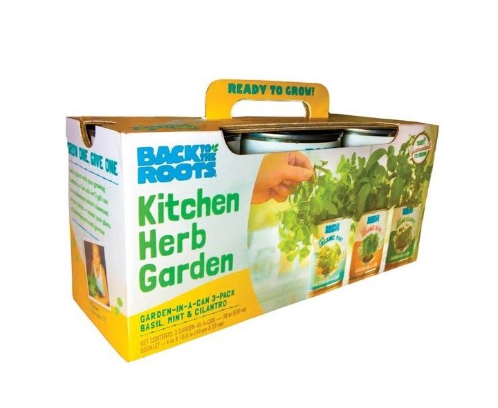 Back to the Roots Kitchen Herb Garden Kit for indoor growing.