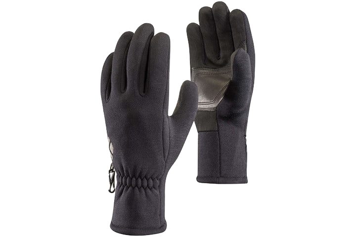 Black Diamond Heavyweight Screen Tap Fleece Gloves.