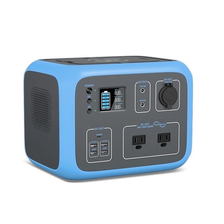 Bluetti AC50S Blue Portable Power Station for everyday use.