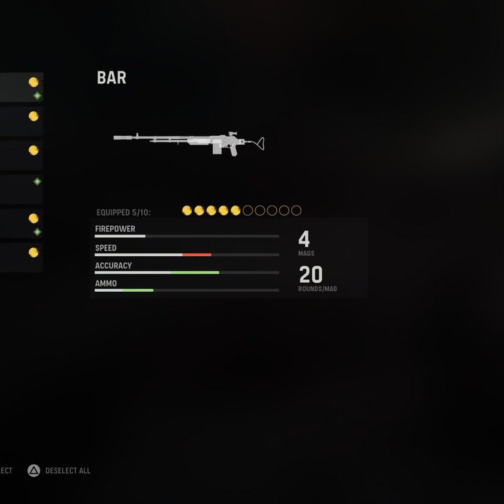 Loadouts in Call of Duty: Vanguard.