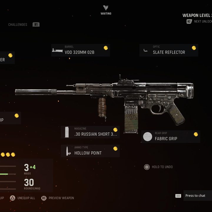 STG44 in Call of Duty: Vanguard.