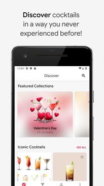 Screenshot of Cocktail Flow on Google Android