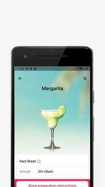 Screenshot of Cocktail Flow on Google Android