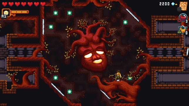 Dandara: Trials of Fear Apple TV version.