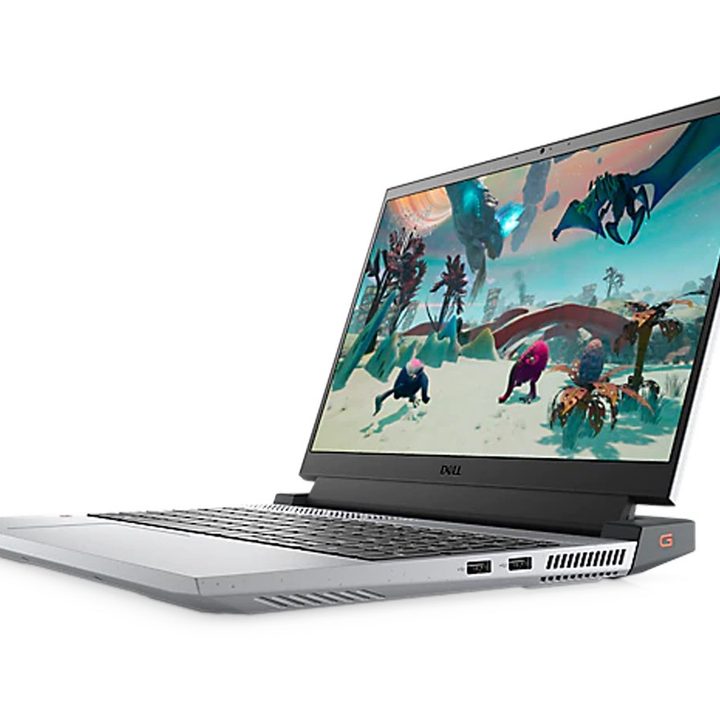 Dell G15 Gaming laptop on a white background.