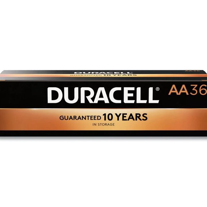 Duracell AA Batteries 36-pack.