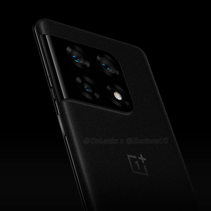 An early render of the OnePlus 10 Pro smartphone.
