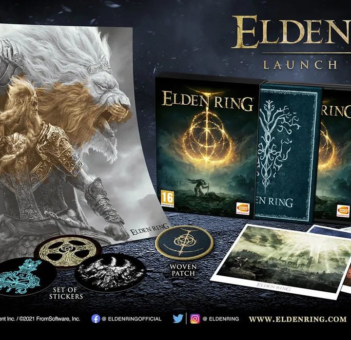 Elden Ring launch edition loot.
