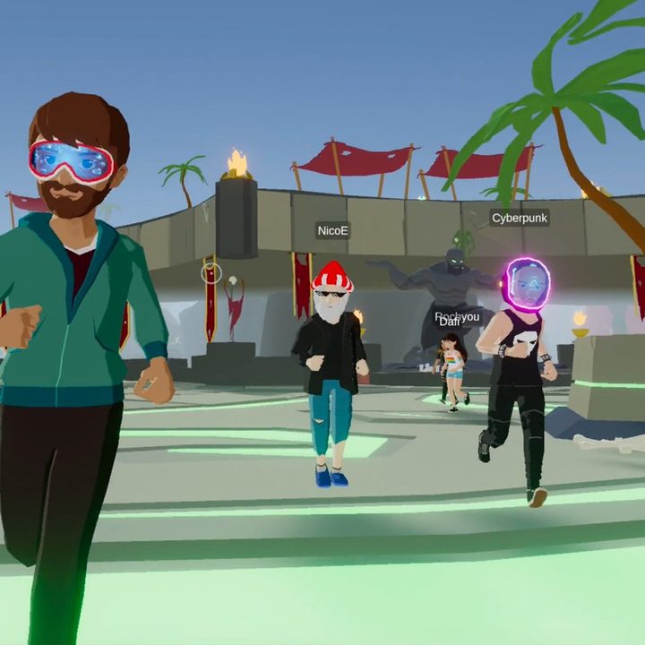 A screenshot of Decentraland.