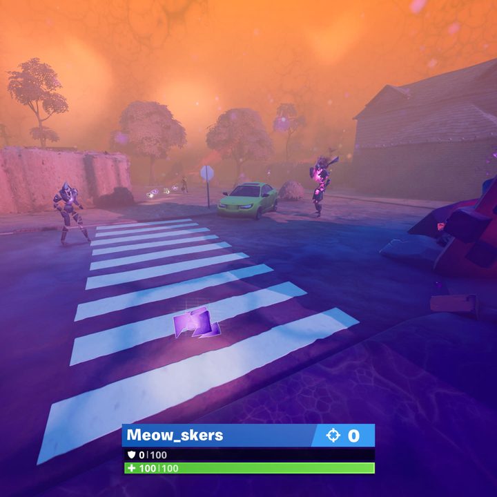 Cube Monsters in Fortnite.