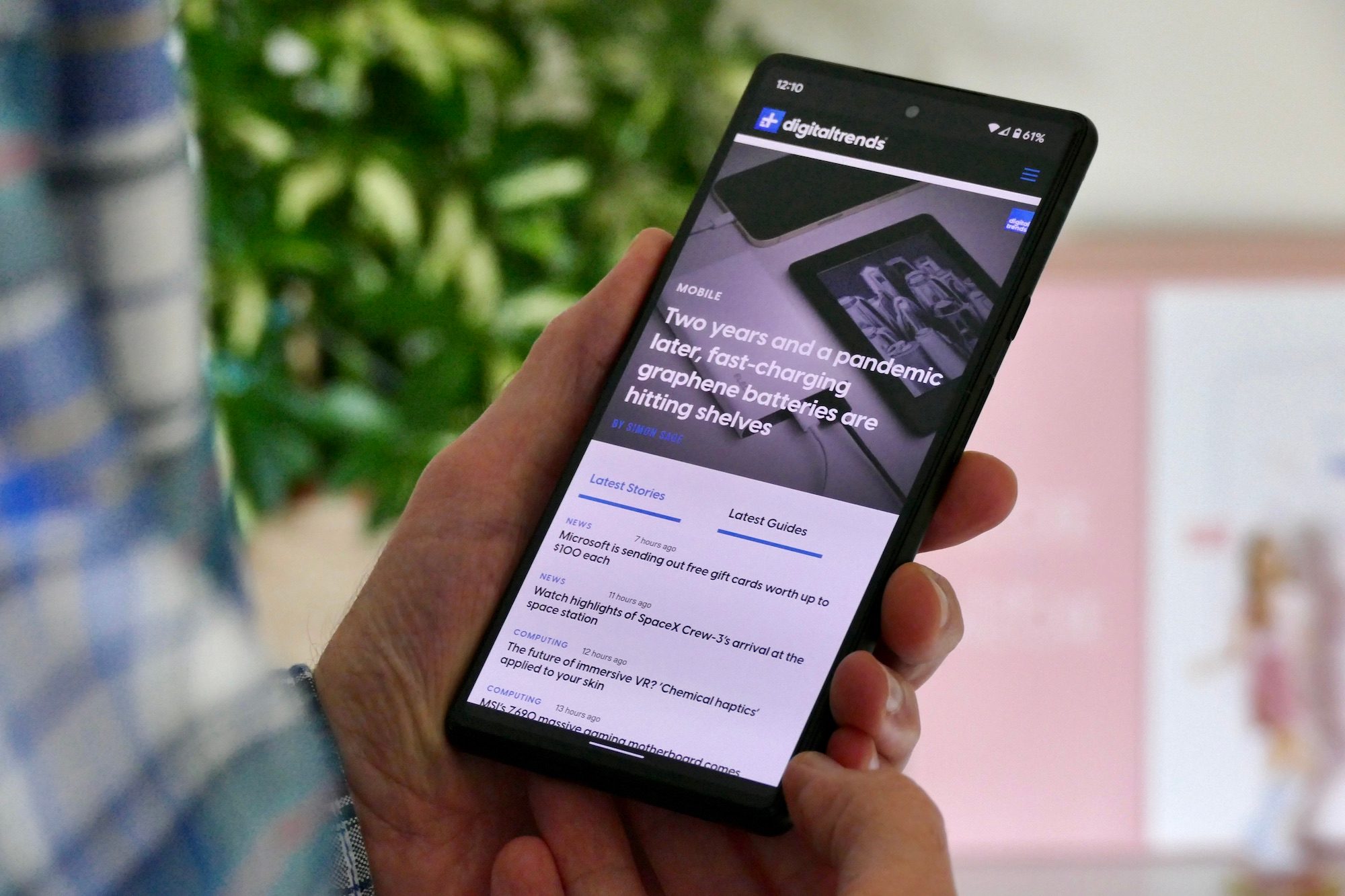 Pixel 6 browser view.