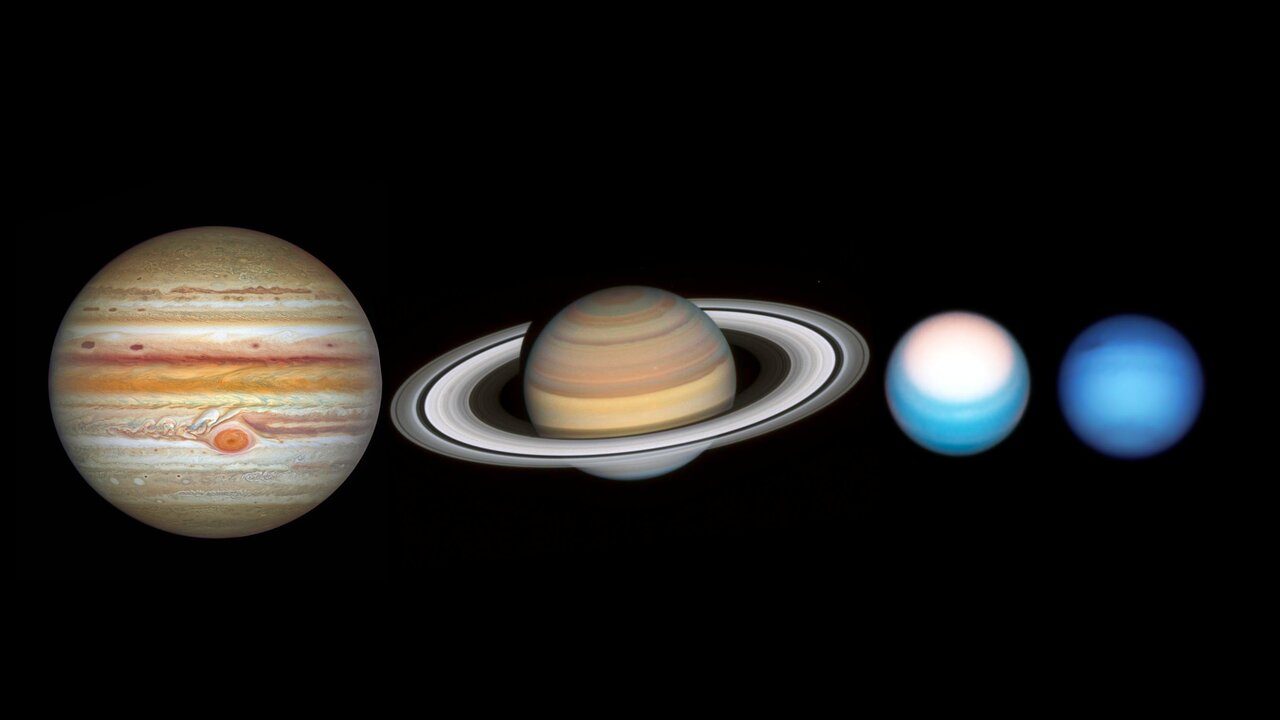 Go on a 'Grand Tour' of the outer solar system with these Hubble