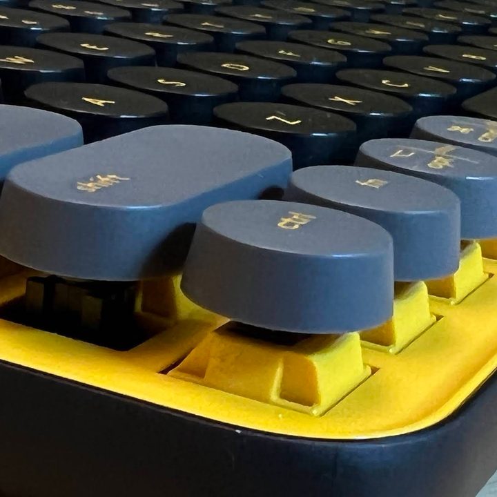 Raised keys of the Logitech Pop Keys