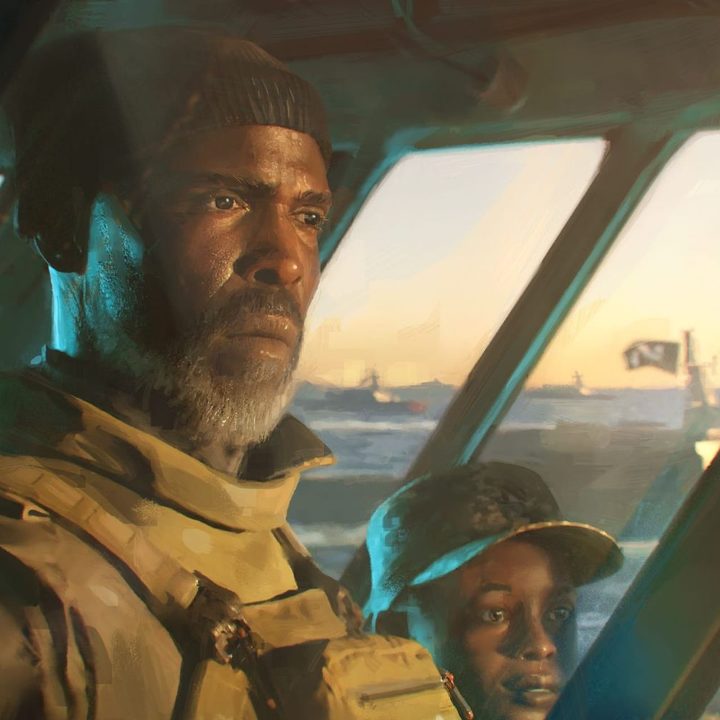 Irish from Battlefield staring out a window.