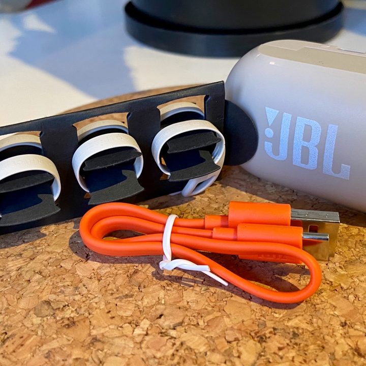 JBL Reflect Flow Pro box contents.