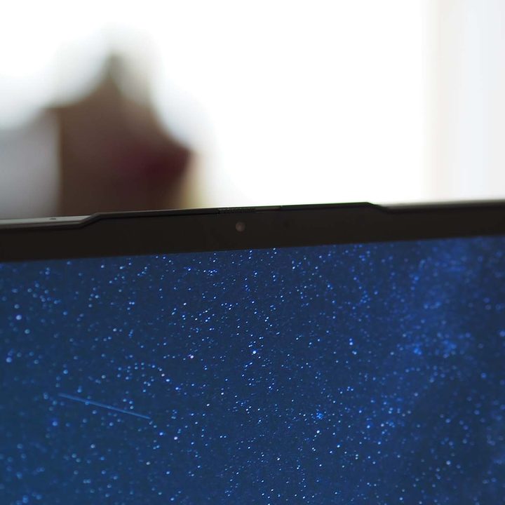 Closeup on the Lenovo ThinkBook Plus Gen 2's webcam.