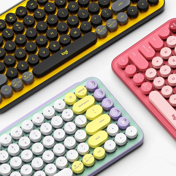 Logitech Pop Keys color lineup.