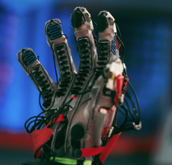 Meta prototype haptic glove.