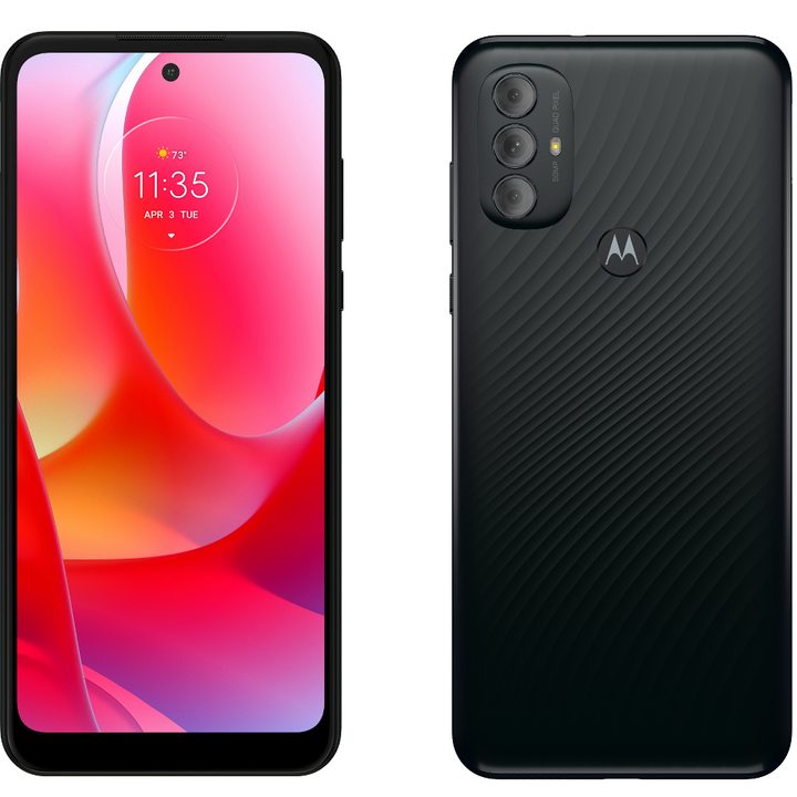 Image of front and back of Moto G Power.