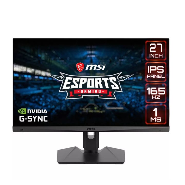 MSI 27-inch Optix FHD Gaming Monitor with stand.