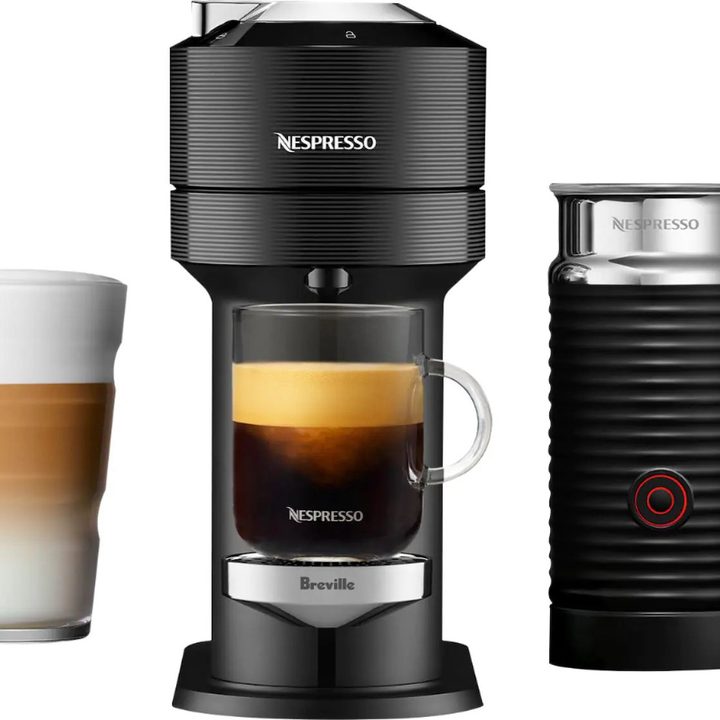 The Nespresso Vertuo makes great coffee.