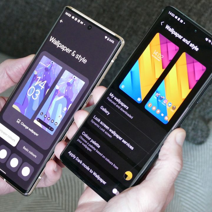 Wallpaper settings in Android 12 and One UI 4.