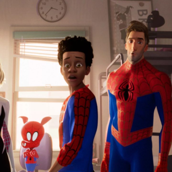 The alternate versions of Spider-Man from Spider-Man: Into the Spider-Verse