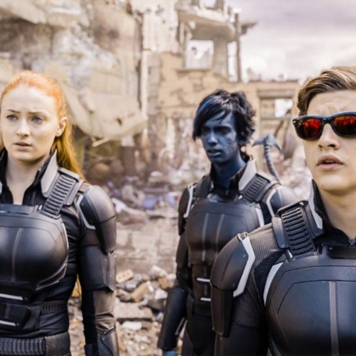 Jean Grey, Nightcrawler, and Cyclops in X-Men: Apocalypse.