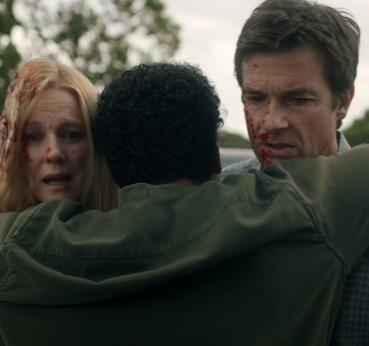 Laura Linney and Jason Bateman in Ozark.