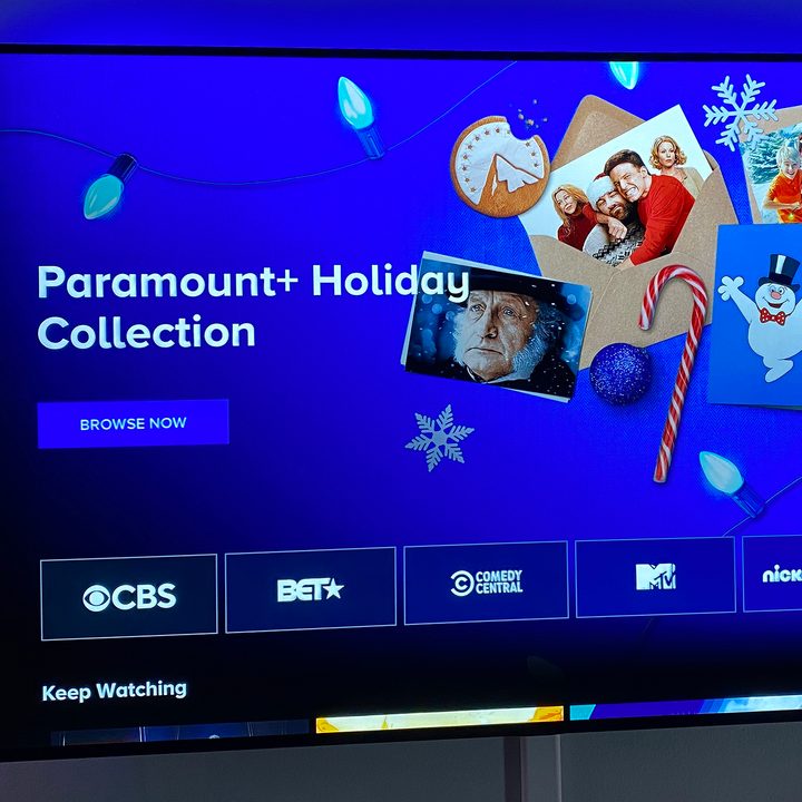 Paramount+ Holiday collection.