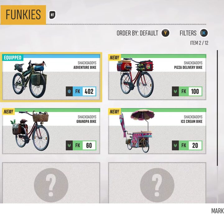Riders Republic adventure bike stats.