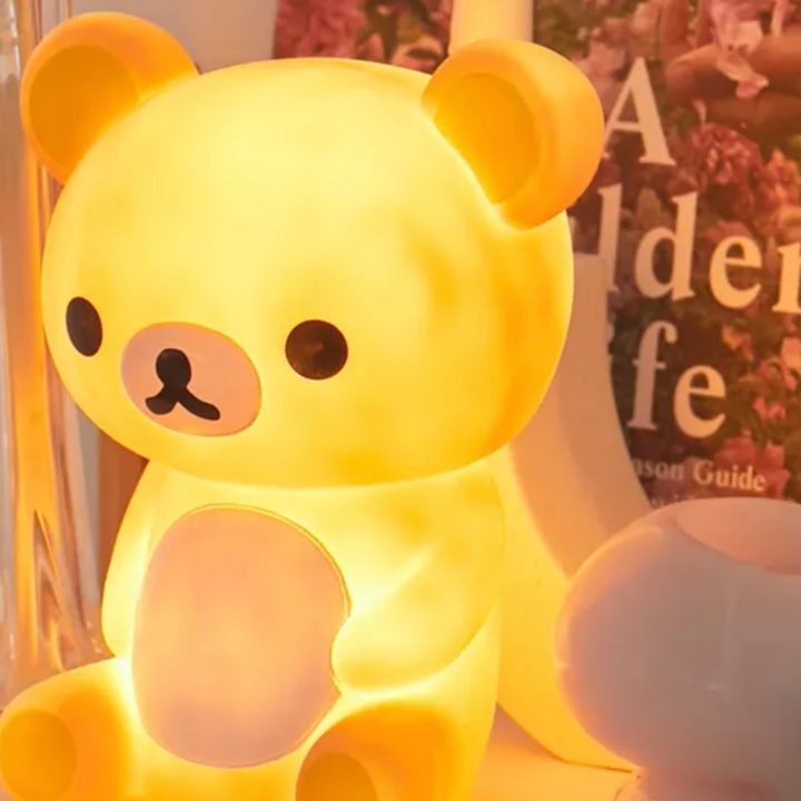 Rilakkuma Smoko Light on desk