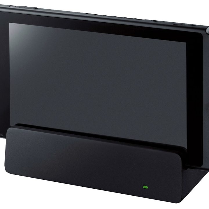 The Rocketfish TV Dock Kit for the Nintendo Switch.