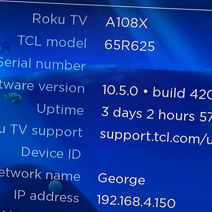 Roku OS 10.5.