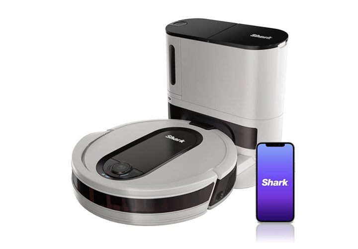 Shark EZ Robot Vacuum on a white background.
