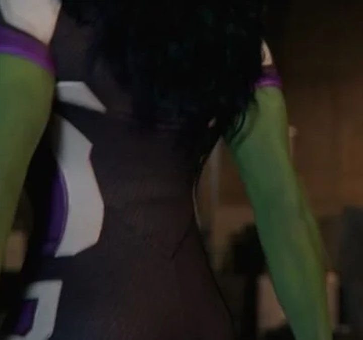 A first look at She-Hulk.